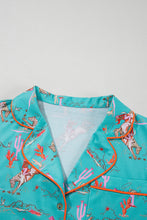 Blossom Cowgirl Country Print Pajamas Set