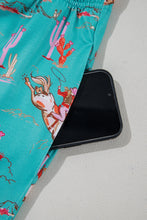 Blossom Cowgirl Country Print Pajamas Set