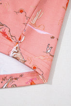 Blossom Cowgirl Country Print Pajamas Set