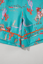 Blossom Cowgirl Country Print Pajamas Set
