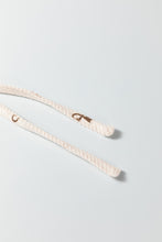 Apricot Bow Print Drawstring Elastic Waist Loose Corduroy Pants