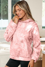 Gray Camouflage Woodland Print Oversized Sporty Hoodie