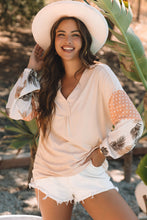 blouse with puff sleeves