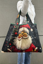 Bluing Large Foldable Christmas Holiday Reusable Oxford Bag