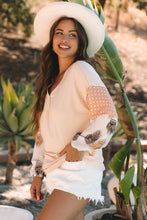 blouse with puff sleeves