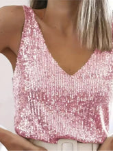 Fashion Sexy V-Neck Tank Tops For, Top Summer New Party Womens Clothing 2025