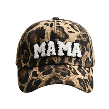 NEW MAMA MINI Baseball Cap Set Summer Leopard Visor Caps