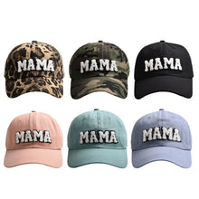 NEW MAMA MINI Baseball Cap Set Summer Leopard Visor Caps