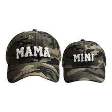 NEW MAMA MINI Baseball Cap Set Summer Leopard Visor Caps