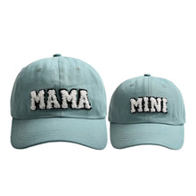 NEW MAMA MINI Baseball Cap Set Summer Leopard Visor Caps