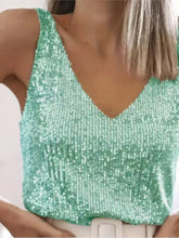 Fashion Sexy V-Neck Tank Tops For, Top Summer New Party Womens Clothing 2025