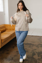 Goat Contrast Bow Embroidered Zip Up Jacket Hoodie