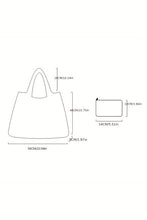 Bluing Large Foldable Christmas Holiday Reusable Oxford Bag