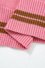 Peach Blossom See You Cowboy Embroidered Western Graphic Sweater