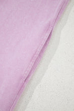 Phalaenopsis Mineral Wash Tank Mini Dress with Pockets