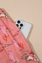 Blossom Cowgirl Country Print Pajamas Set
