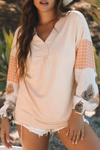 blouse with puff sleeves