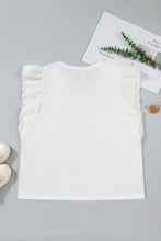 White Eyelet Crochet Splicing Short Sleeve Plus Size Tee