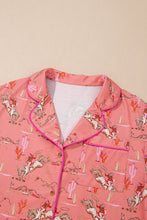 Blossom Cowgirl Country Print Pajamas Set